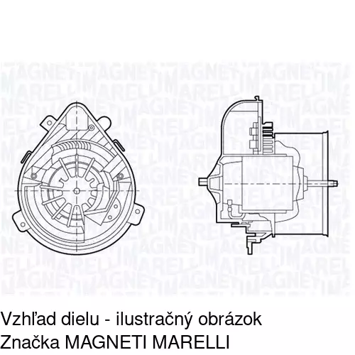 Ventilátory kúrenia 5786NU-1 /POLCAR/ - obr. 2