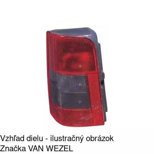 Zadné svetlo 579087-2 /POLCAR/ - obr. 4