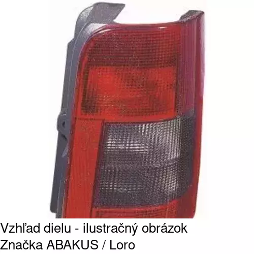 Zadné svetlo 579087 /POLCAR/ - obr. 4