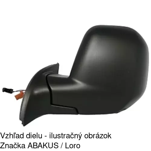 Vonkajšie zrkadlo 5792523E /POLCAR/ - obr. 4
