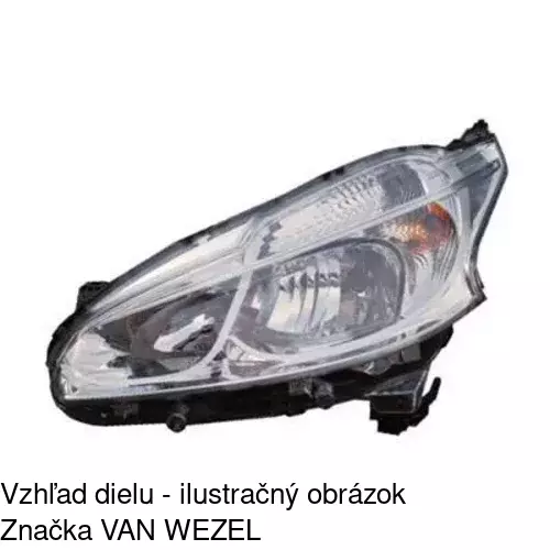 Hlavný reflektor 57B109-E /POLCAR/ - obr. 5