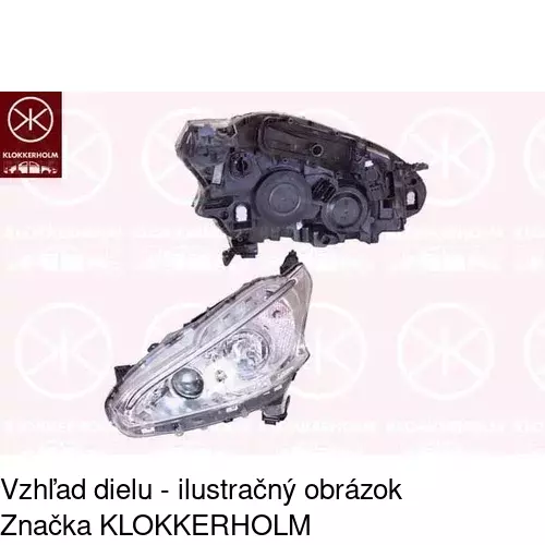 Hlavný reflektor 57B1091V /POLCAR/ - obr. 2
