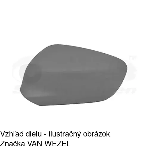 Vonkajšie zrkadlo 57C2514M /POLCAR/ - obr. 5