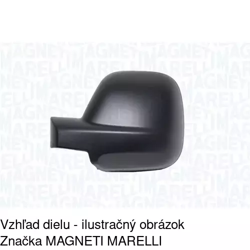 Rám vonkajšieho zrkadla 57U155TM /POLCAR/ - obr. 5