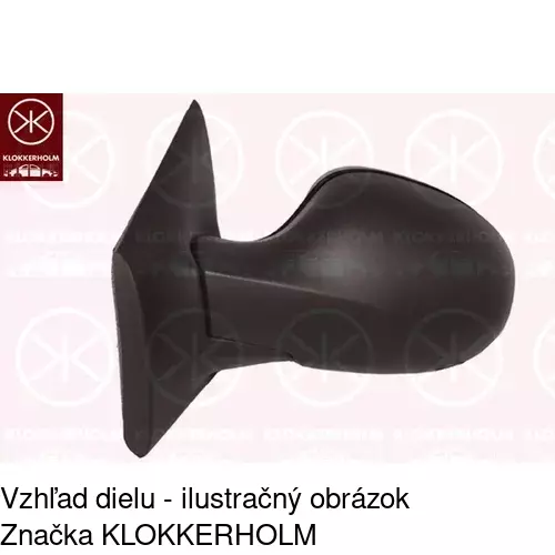 Vonkajšie zrkadlo 6001523M /POLCAR/ - obr. 4