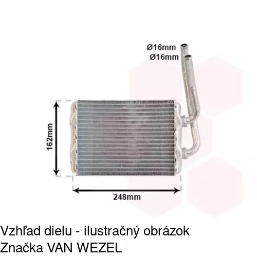 Radiátory 6003N8A1 /POLCAR/ - obr. 2