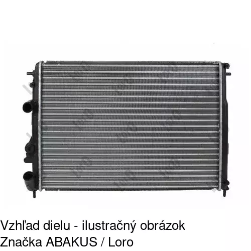 Chladiče vody 600708A5 /POLCAR/ - obr. 5