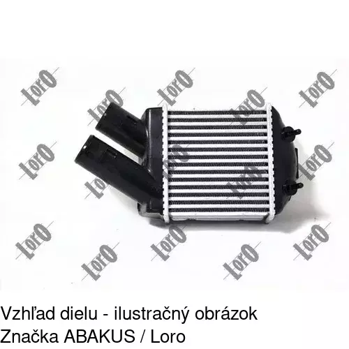 Chladiče vzduchu (Intercoolery) 6007J8-1 /POLCAR/ - obr. 3