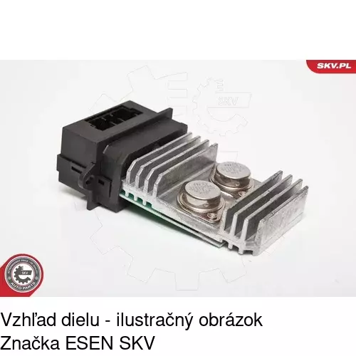 Ovládače klimatizácie 6007KST-3 /POLCAR/ - obr. 4