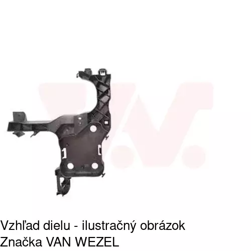 Držiak predného pásu 6012046QT /POLCAR/ - obr. 3