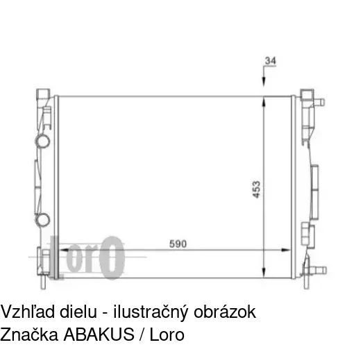 Chladiče vody 601208A2 /POLCAR/ - obr. 5