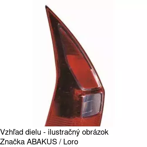 Zadné svetlo 6013881E /POLCAR/ - obr. 1