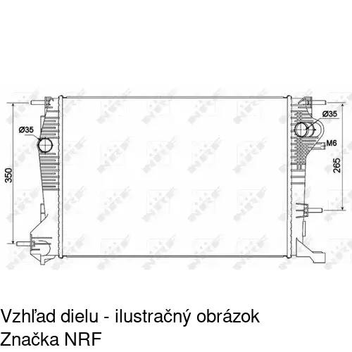 Chladiče vody POLCAR 601408A2