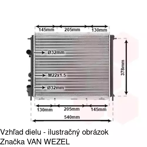 Chladiče vody 601508A1 /POLCAR/ - obr. 4