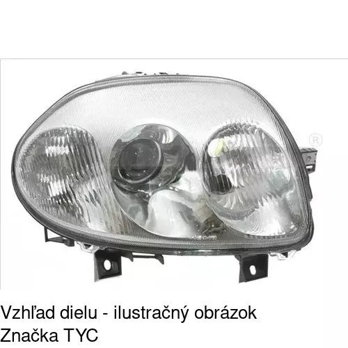 Hlavný reflektor POLCAR 6015091H