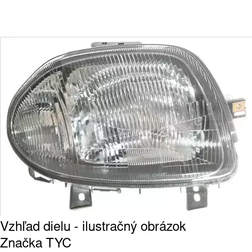 Hlavný reflektor POLCAR 6015102V