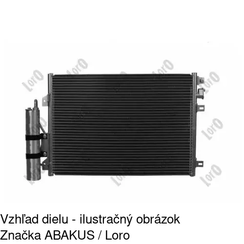 Chladiče klimatizácie 6015K8C2S /POLCAR/ - obr. 4