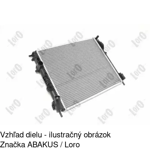 Chladiče vody 601608-1 /POLCAR/ - obr. 5