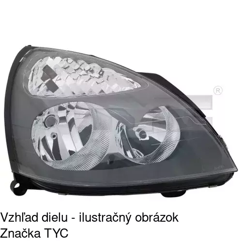Hlavný reflektor POLCAR 6016106E