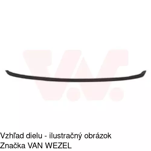 Spojler predného nárazníka 601625 /POLCAR/ - obr. 1