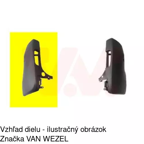 Rámik nárazníka 602697-J /POLCAR/ - obr. 1