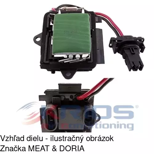 Ovládače klimatizácie 6026KST2X /POLCAR/ - obr. 3