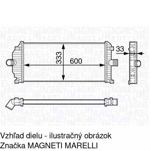 Chladiče vzduchu (Intercoolery) POLCAR 6032J8-1