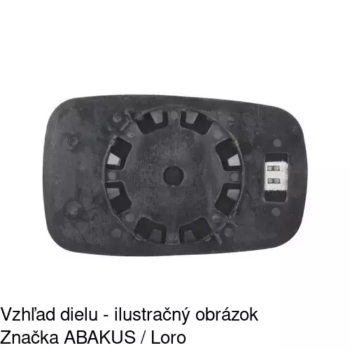 Vonkajšie zrkadlo 6037516M /POLCAR/ - obr. 4