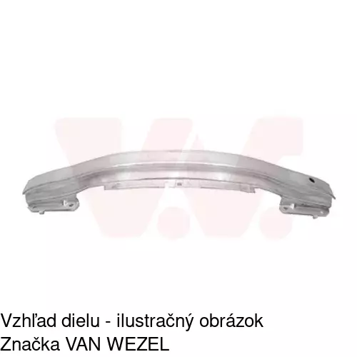 Výstuha nárazníka 603907-3 /POLCAR/ - obr. 1