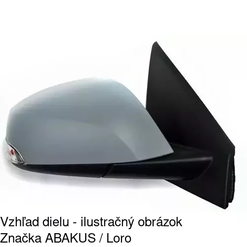 Vonkajšie zrkadlo 6039523M /POLCAR/ - obr. 3