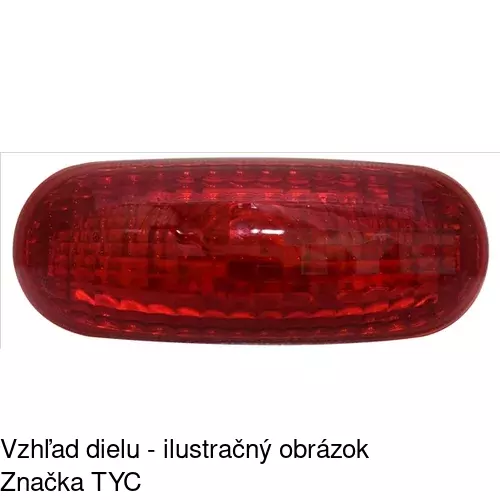 Svetlo stop POLCAR 604291-X