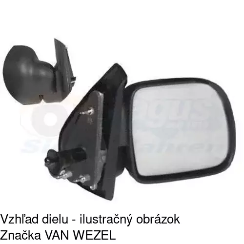 Vonkajšie zrkadlo 6060521M /POLCAR/ - obr. 4