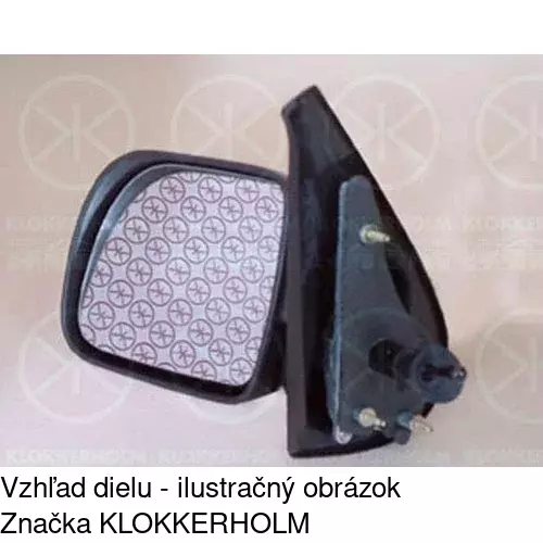 Vonkajšie zrkadlo 6061521M /POLCAR/ - obr. 3