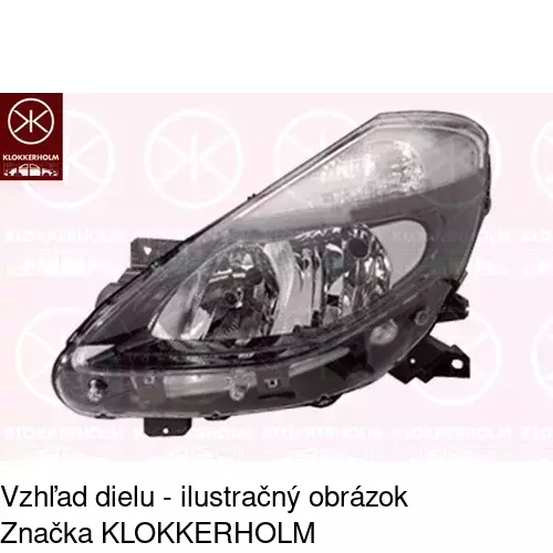 Hlavný reflektor 6064094E /POLCAR/ - obr. 4