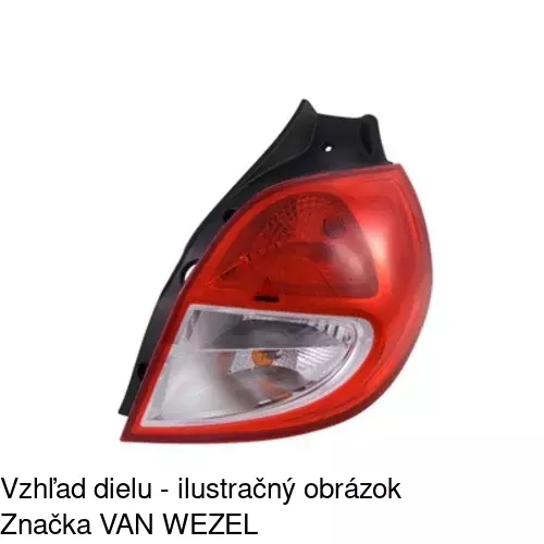 Zadné svetlo 6064880E /POLCAR/ - obr. 4