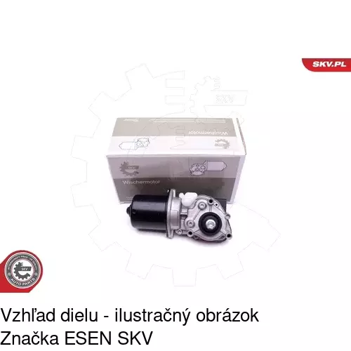 Motorček stieračov 6071SWP1 /POLCAR/ - obr. 3