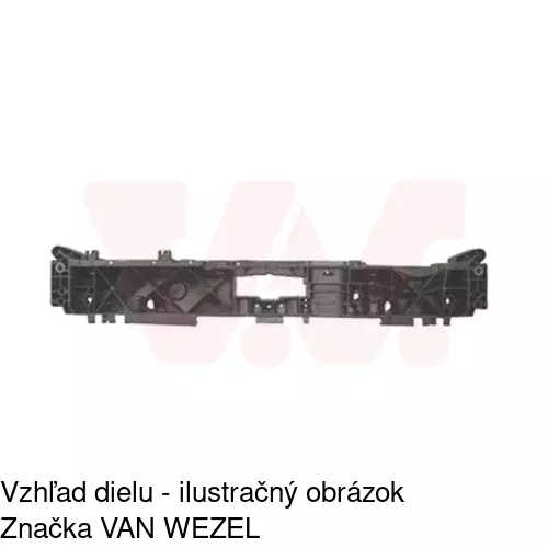 Predné čelo 60B104-1 /POLCAR/ - obr. 1