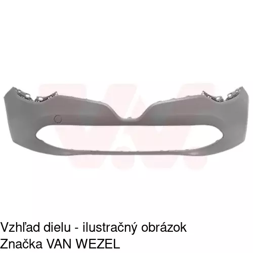 Predný nárazník 60B107-1 /POLCAR/ - obr. 1