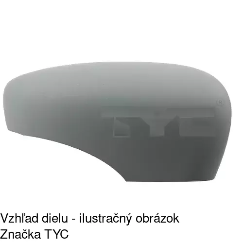 Rám vonkajšieho zrkadla 60B154PM /POLCAR/ - obr. 4