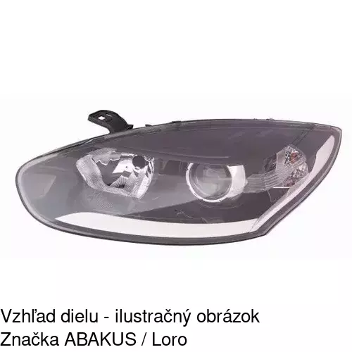 Hlavný reflektor 60C2101U /POLCAR/ - obr. 5