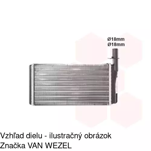 Radiátory 6521N8-1 /POLCAR/ - obr. 1