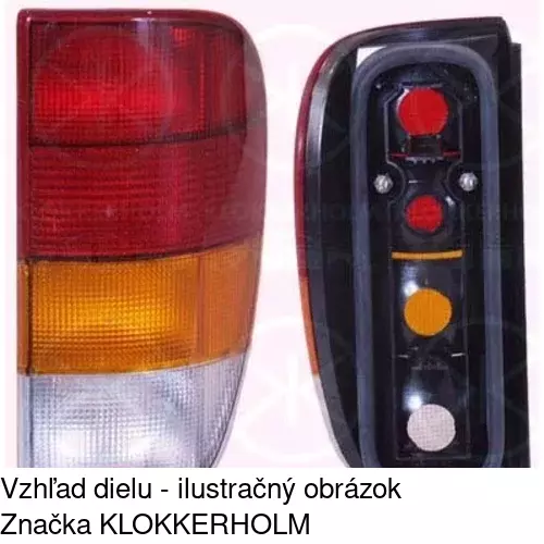 Zadné svetlo 6713882E /POLCAR/ - obr. 1