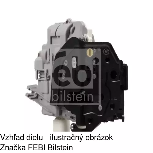 Vnútorná zámka dverí 6726ZC-2 /POLCAR/