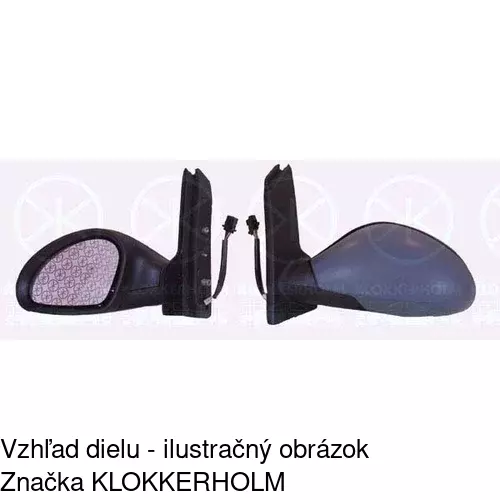 Rám vonkajšieho zrkadla 673055PE /POLCAR/ - obr. 5