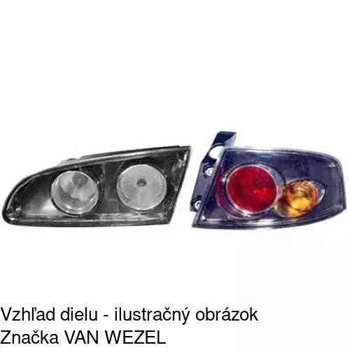 Zadné svetlo 673188-E /POLCAR/ - obr. 1