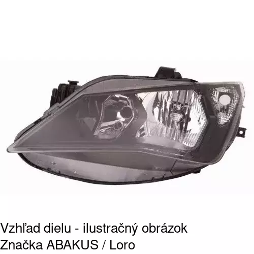 Hlavný reflektor 67B1102E /POLCAR/ - obr. 3