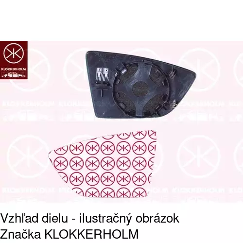 Vonkajšie zrkadlo 67C1514M /POLCAR/ - obr. 2