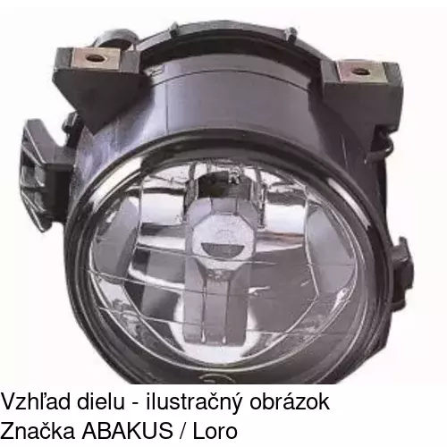 Hmlové svetlo - predné 6911290E /POLCAR/ - obr. 1