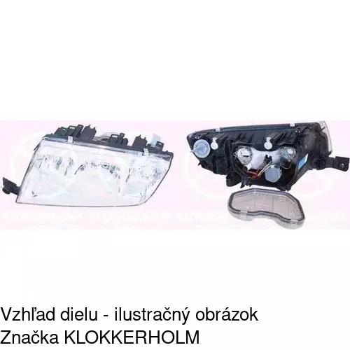 Hlavný reflektor 691310-H /POLCAR/ - obr. 1