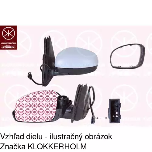 Vonkajšie zrkadlo 6915525M /POLCAR/ - obr. 1